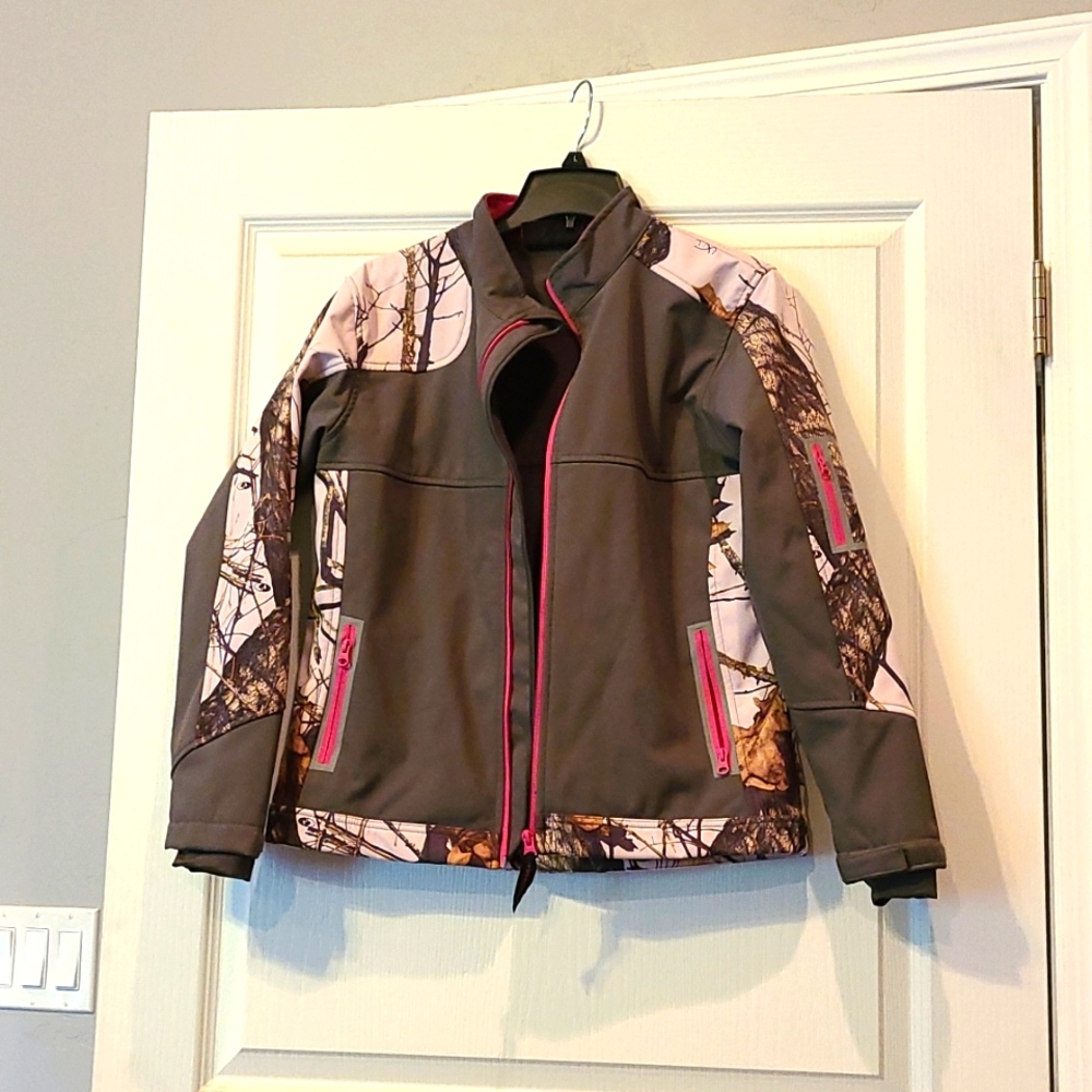 Pink camo jacket